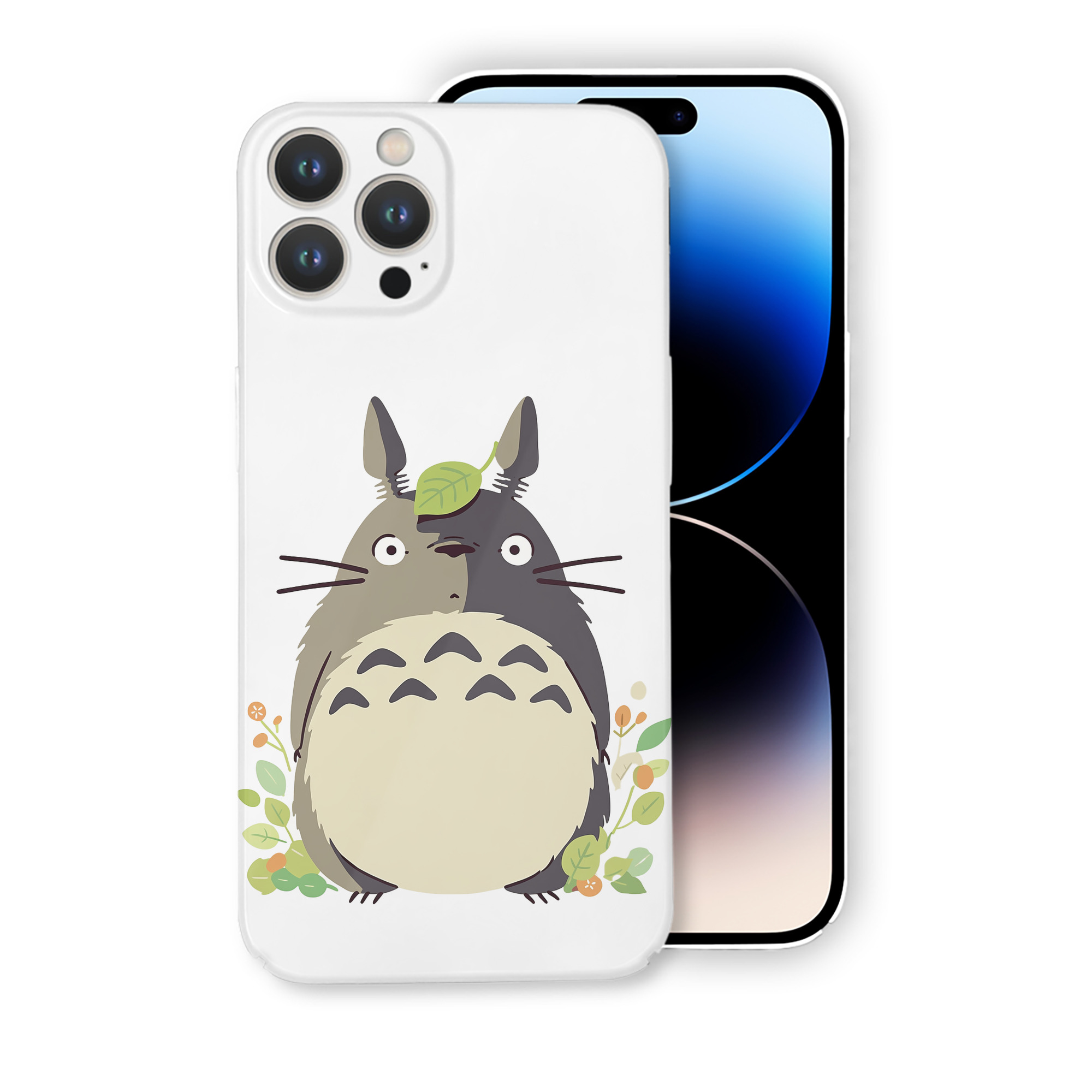 （画像用） となりのトトロ 草壁メイ 草壁サツキ My Neighbor Totoro Satsuki Kusakabe Mei Kusakabe 【iPhone 14シリーズ対応】ハードケース